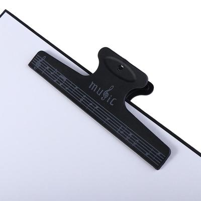 Page Note Clip Guitar Black Note Paper Clips Music Score Clips Music Sheet Holder Sheet Music Clip