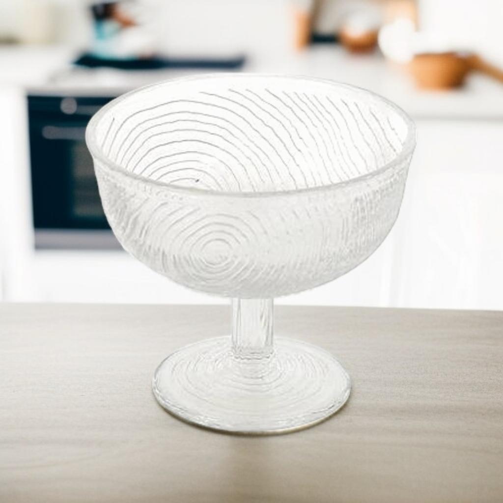 300ML GLASS CUP FOR ICE CREAM DESSERT SALAD BOWL FOR DESSERTS Glass CRYSTAL