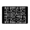 Oldest Joke Sumerian Cuneiform  English Text Code of Hammurabi Metal Plaque Design Personalized Bar Tin Sign Poster