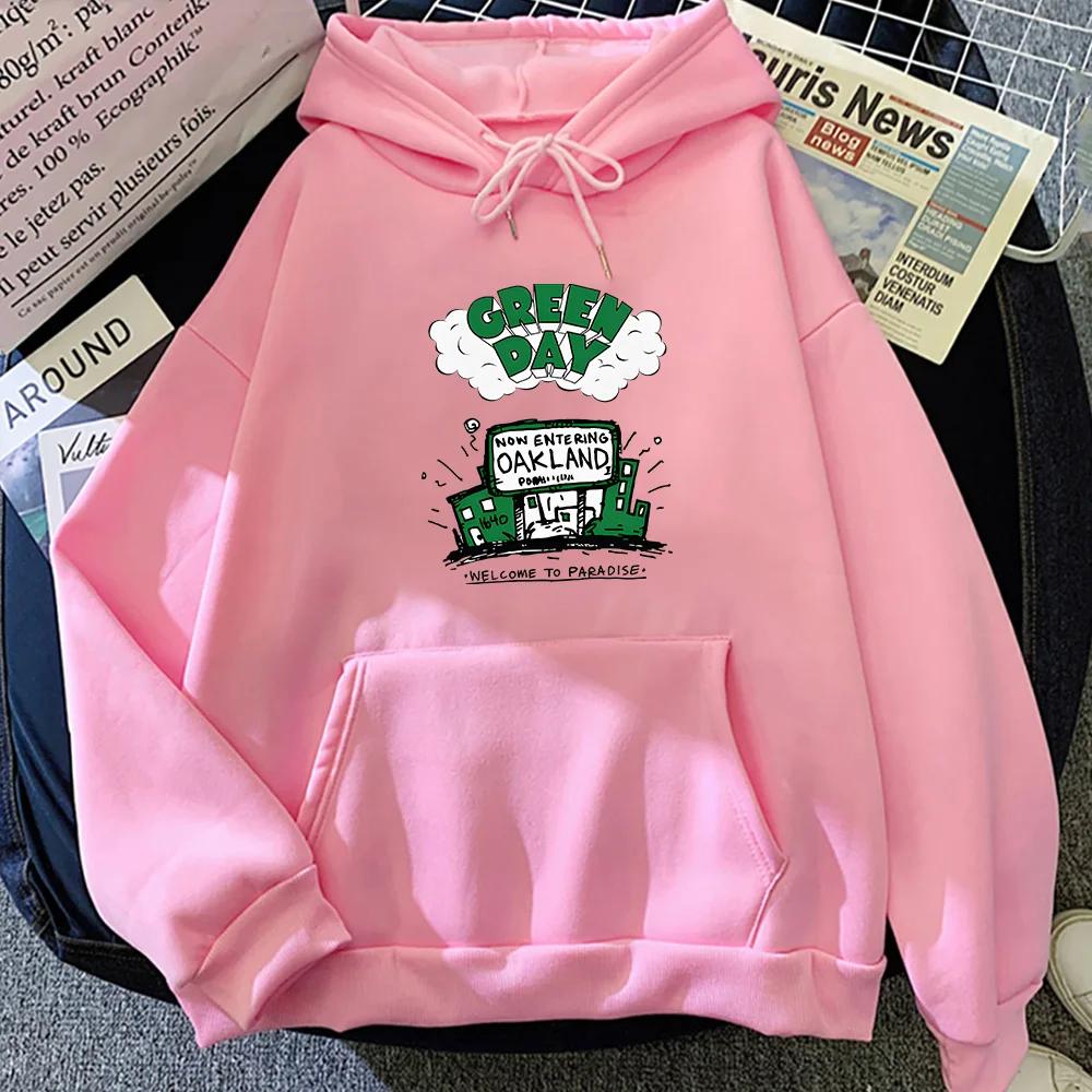 G-green Day Music Rock Band Oversized Hoodie MEN Harajuku Graffiti Long-sleeved Sweatshirt Heavy Mental Casual Print
