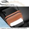 DodoxDIY Compatible with New Toyota Alphard 40 Series and Vellfire 40 Series Car Tissue Tissue Storage Custom Interior Brown Accessories, Case,