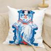fashing Retro Japanese style prints Pillow Case Natural Linen Double-Sided Printing Sofa Home Decor Cushion Cover
