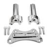 Powerful 3.5Inch Straight Handlebar Riser Top Clamp For 1Inch Bar Dyna Sportster Softail