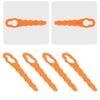 Trimmer Blades 79x19mm Blade Lawn Mower Orange Color