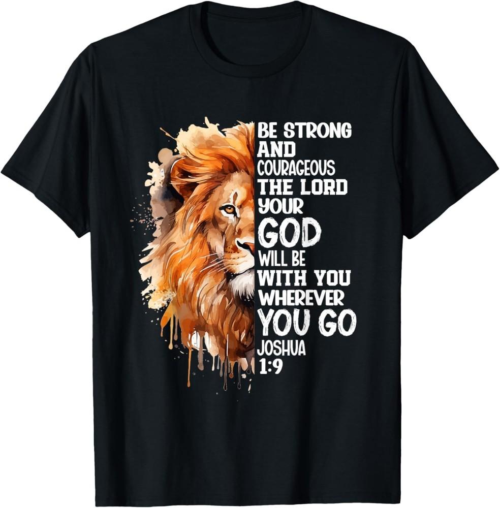 

Christian Bible Verse Lion Of Judah Jesus God T-Shirt Unisex T-Shirt L