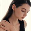 14k Harmony Prong Setting One-Touch Earrings (14k Gold) LFE56