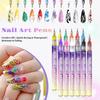 Abstract DIY Nail Art Nail Marker Waterproof Nail Art Graffiti Pen  Manicure Tool