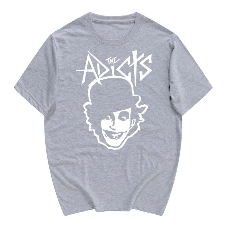 Clown Band, Music Periphery Rock ROCK Short-sleeved T-shirt Printed Crew Neck Men's Summer Half-sleeved T-shirt