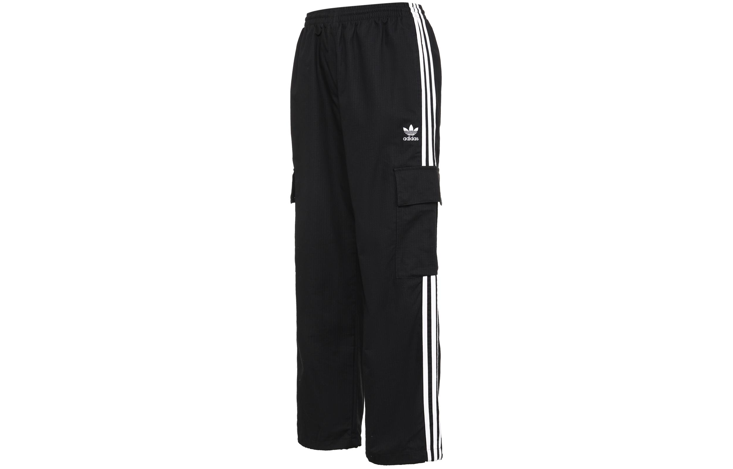 Adidas Originals 3 Stripes Cargo Pants Men s Black H09117 M