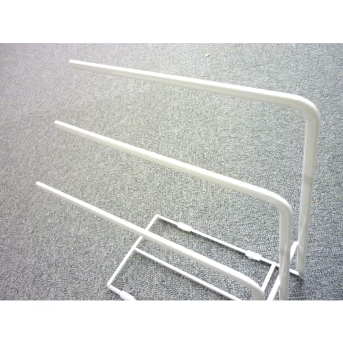 Asvel Double Coat Dishcloth Stand "N Pose" White 2632