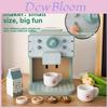 Wooden Childrens Pretend Play Coffee Machine Toy For Kids Ages 3 To 6 Educational Kitchen Set
