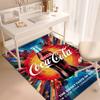 Christmas Gift Halloween Themed Cola Beverage Coca Cola Carpet Is Suitable for Living Room and Bedroom Doormats Office Balcony Decorative Carpet V26