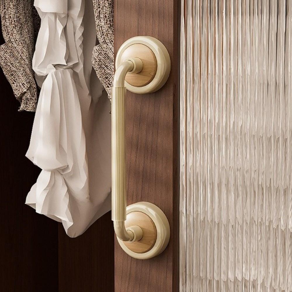 Removable Suction Cup Door Handle Waterproof Bathroom Shower Auxiliary Handle  Glass Door Window