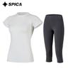 Seupika Yoga Set T-Shirt Sleeveless Leggings Spa528709