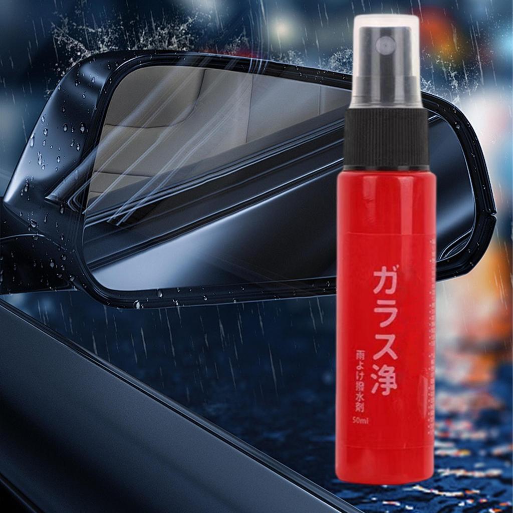 50ml Car Coating Agent Spray Coating Agent Spray for Vehicles UV Absorbance Liquid Glaze Cleaning Wax Restorer for Glass Water