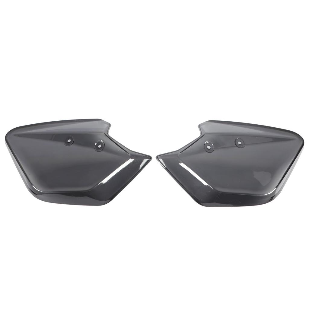 1 Pair Motorcycle Windshield Windscreen with Mounting Bracket Front Wind Deflector Fit for Tricity