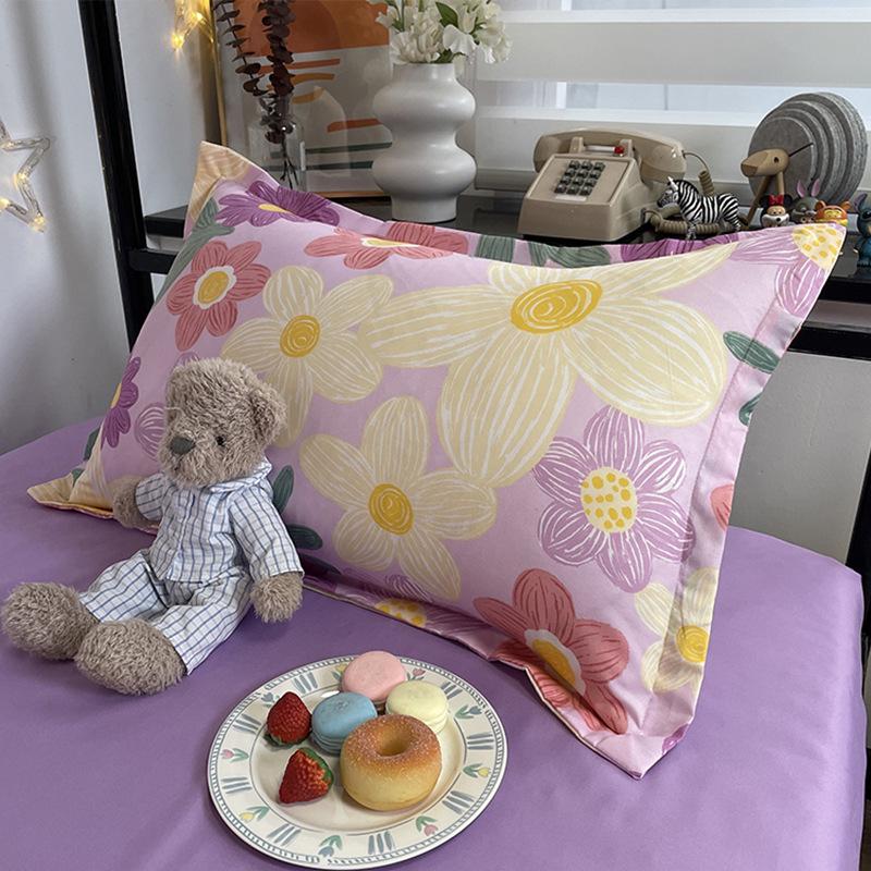 Thickened 48x74cm Pillowcase for Men and Women - Single Piece Cover for Dormitory