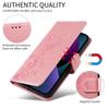 For Vivo Y29s 5G/Y04 4G Case Butterfly Floral Imprint Wallet Stand Leather Phone Cover