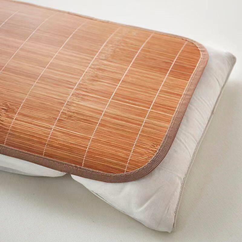 Carbonized Bamboo Cooling Mat & Pillow Set: Free Shipping, Summer Comfort, Includes Pillowcases & Shawl, Perfect for Students