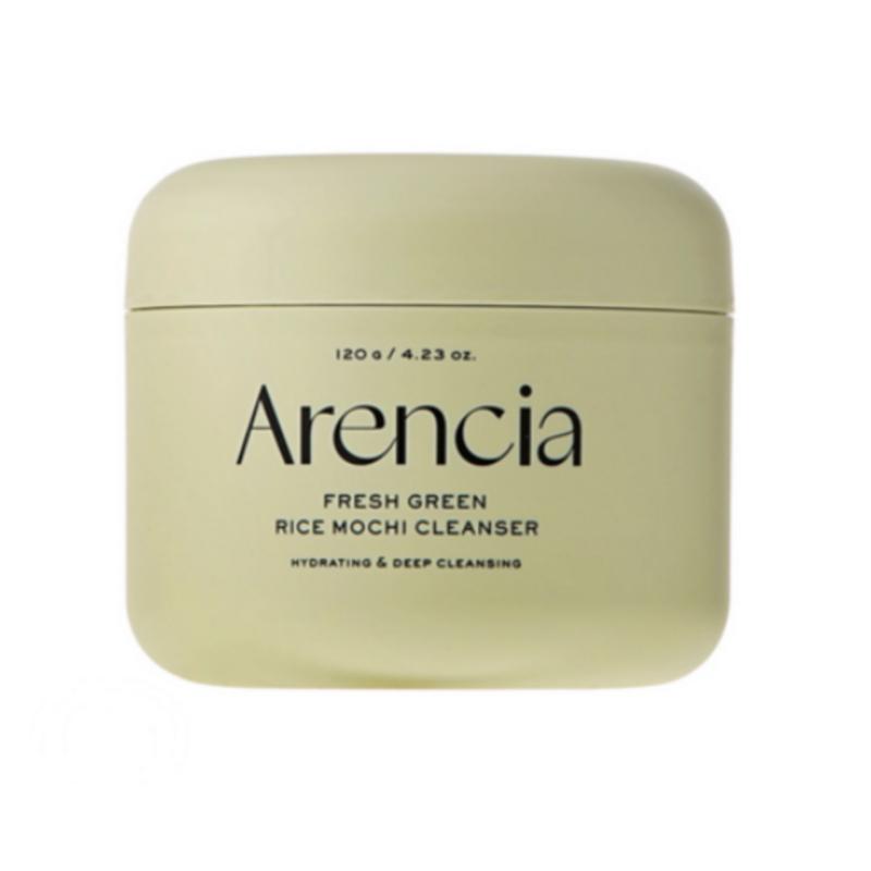 Arencia Rice Mochi Soap Fresh Green Rice Mochi Cleanser, 120g, 1 pcs