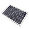 100W Solar Panel Kit Monocrystalline Solar Module with Waterproof 20A 12V 24V Controller for Car Camping