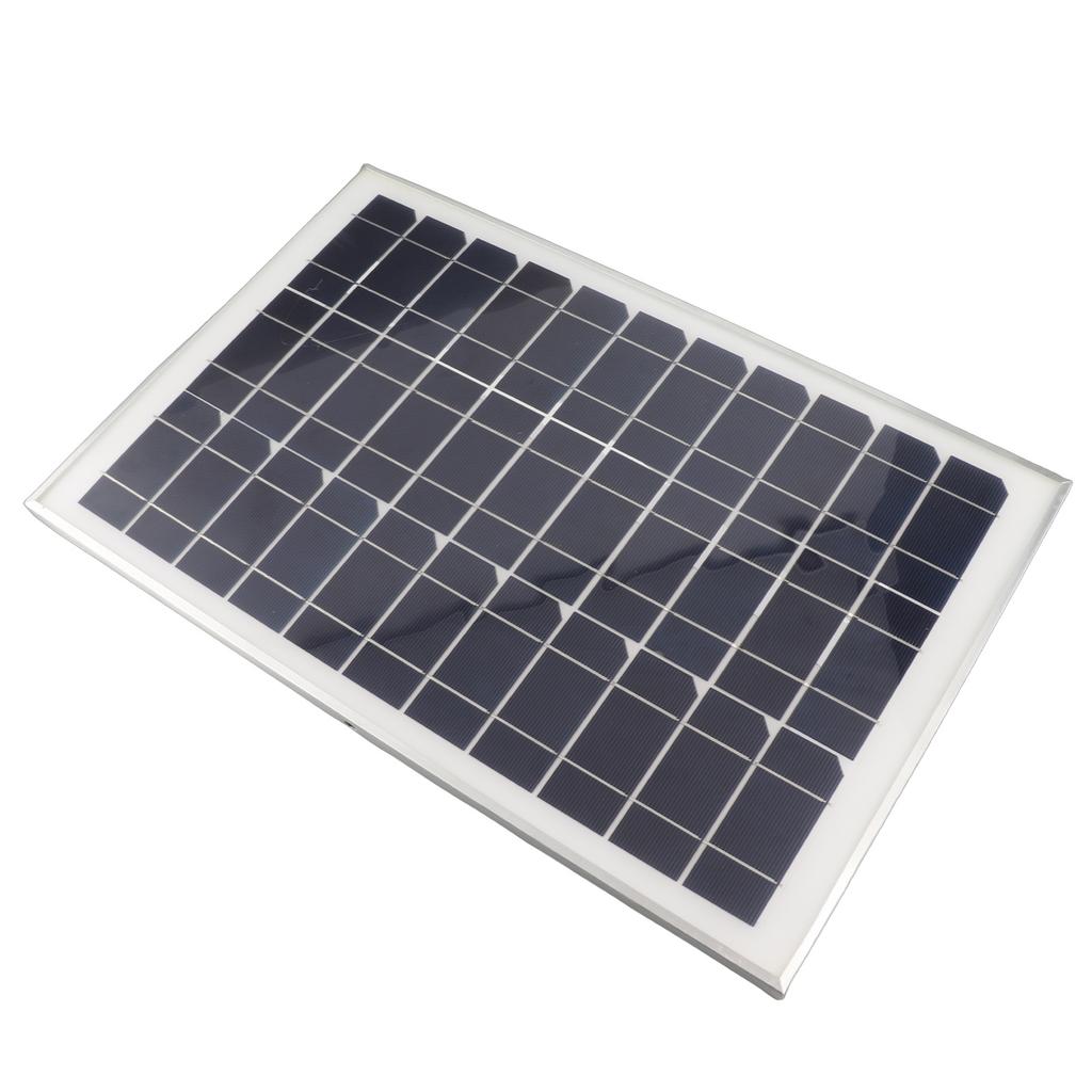 100W Solar Panel Kit Monocrystalline Solar Module with Waterproof 20A 12V 24V Controller for Car Camping