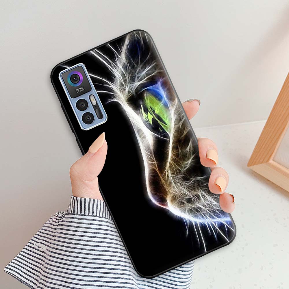 For TCL 30 Plus Case TCL 30 5G Luxury Silicone Back Cover Cases for TCL30 30Plus Shockproof Bumper Fundas TCL 30 5G Phone Bags