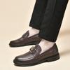 Men's Quality Cowhide Leather Shoes British Business Soft Leather Man Genuine Leather Dress Shoes