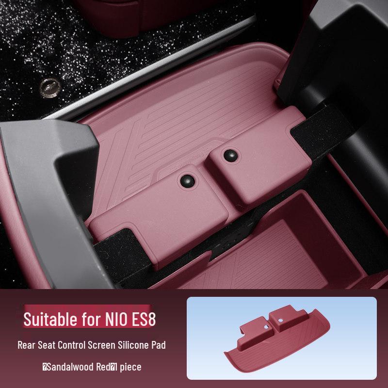 Nio ES8 Rear Control Screen Silicone Pad: Dustproof Interior Decoration for 26 Models