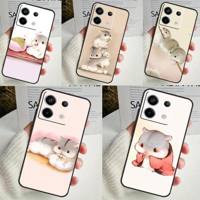 Husă Hamsteri pentru Xiaomi Redmi Note 13 12 10 8 9 11 Pro 12S 10S 11S Redmi 13C 10A 10C 9C 12C