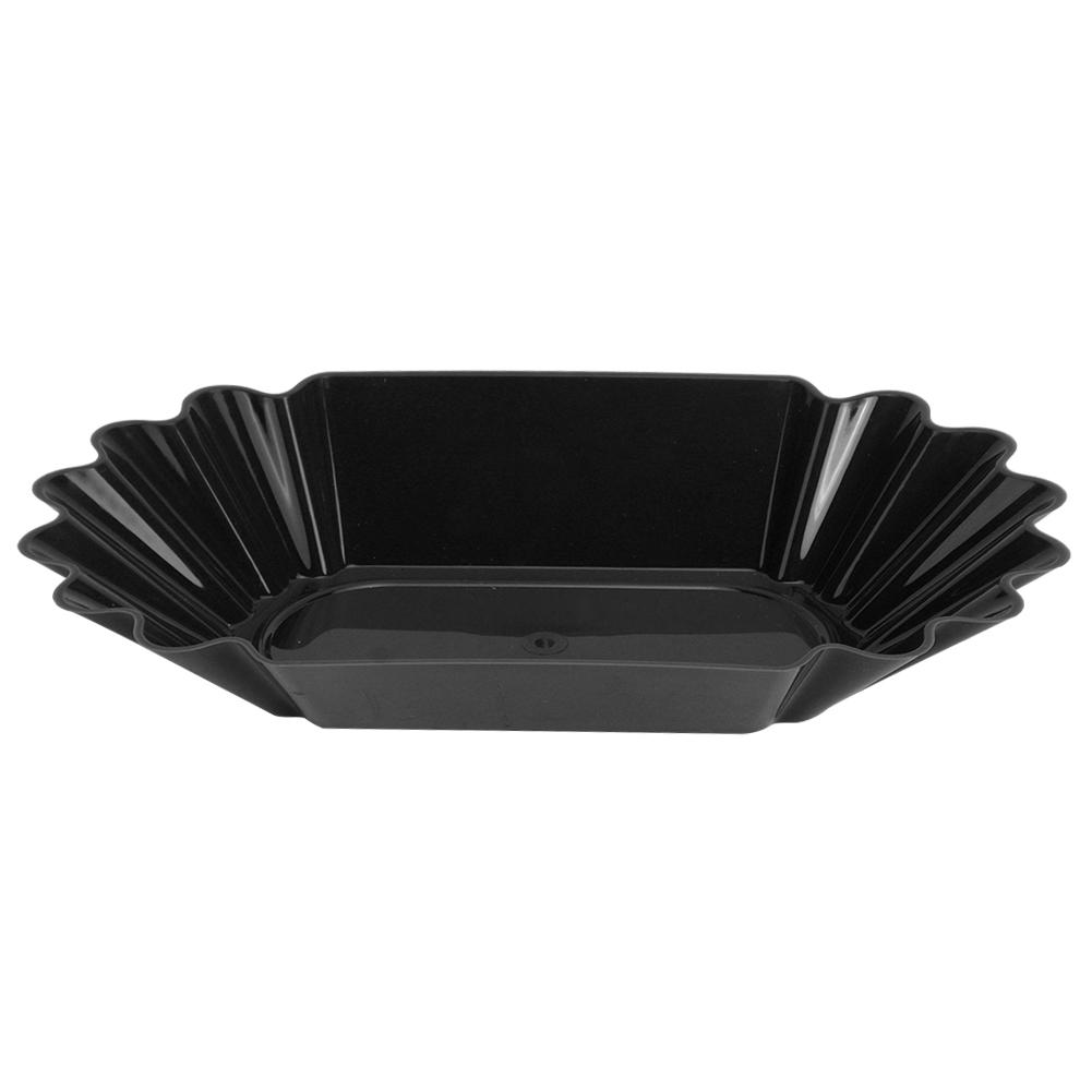 

Пищевой полипропиленовый пластиковый поднос для кофейных зерен, демонстрационная тарелка, контейнер для домашней кухни чёрный