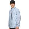 Anta Full Print Zip-Up Hooded Lightweight Sun Protection Jacket Men Jackets Light-Blue 152427621-1
