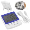 CTH‑609 Digital Thermometer Hygrometer Wall Mounted Temperature Humidity Meter for Home Farm Greenhouse