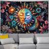 Bohemian Flower Celestial Mysterious Aesthetics Tapestry Bedroom Meditation Room Wall Decoration Wall Hanging