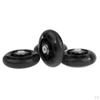 4Pcs Indoor and Outdoor Inline Roller Skate Wheels, Lightweight Durable, Fashionable Pattern