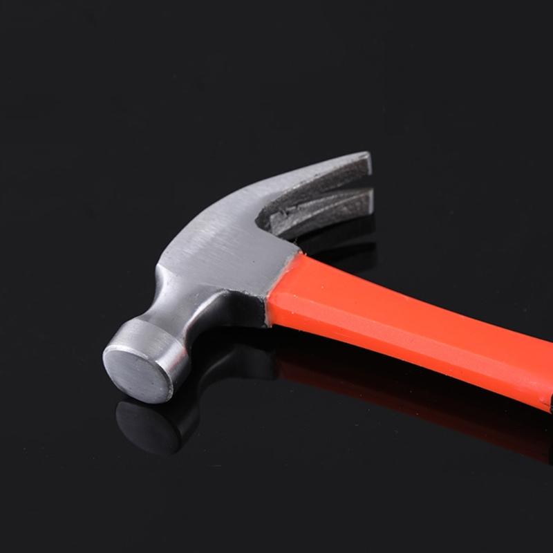 Multifunktionaler Klauenhammer aus Kohlenstoffstahl Geeignet zum Ziehen von Nägeln Autowartung Hausdekoration