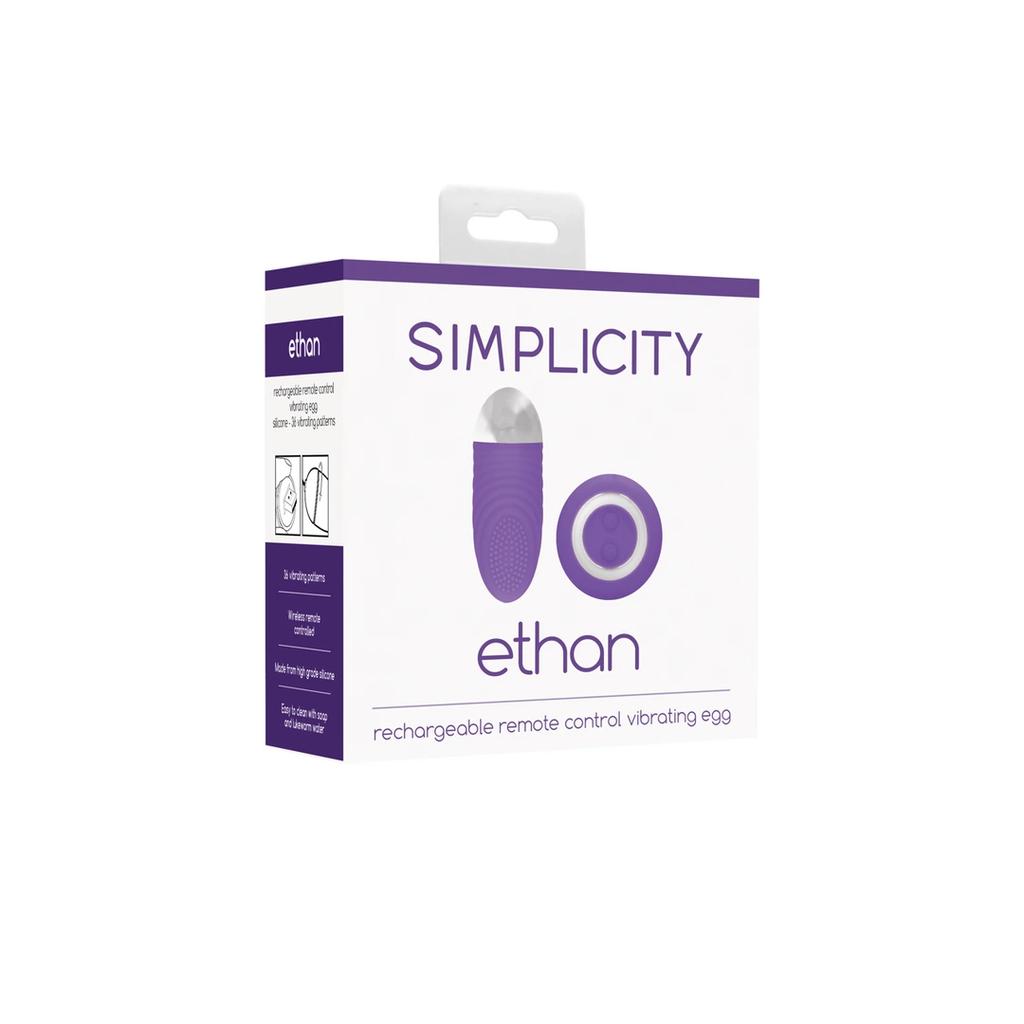 Simplicity by shots - Wireless stimulation egg with remote control Ethan