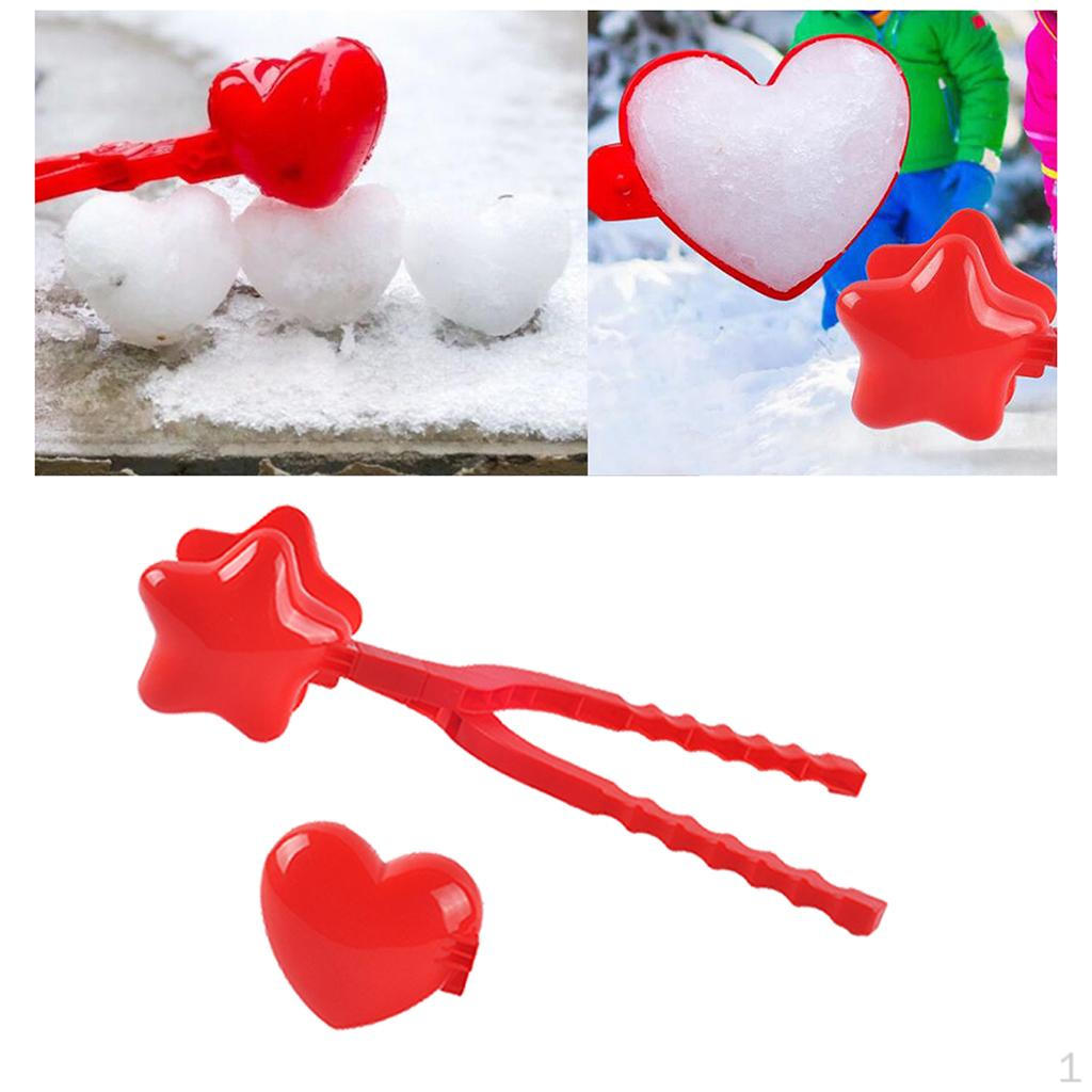 Clip ball Snow Clamps /Star Shaped for Winter Outdoor Children Kids Adults