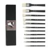 ARTIFY Oil Painting Paint Brush Set - Set of 11 | Professional Artist Brush Set for Oil Painting | Comes with Natural Boar Bristle Brush and