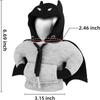 Plush Bat Shift Lever Collars Hoodie Durable Change Lever Cover Soft Gear Shift Knob Hoodie  Car