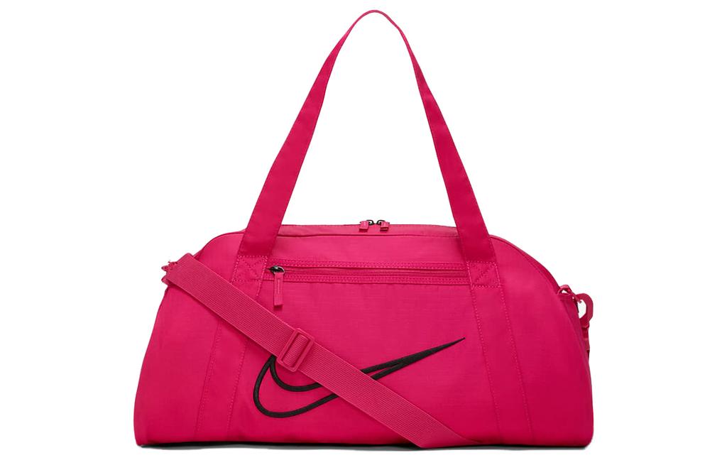 Nike Polyester One Shoulder Handbag, Travel Bag, Gym Bag Regular Women's Raspberry Red DA1746-615