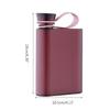 Plastic Material A5 Paper Water Bottles Flat Cup 500ML 2 Colors to Choose Kettle