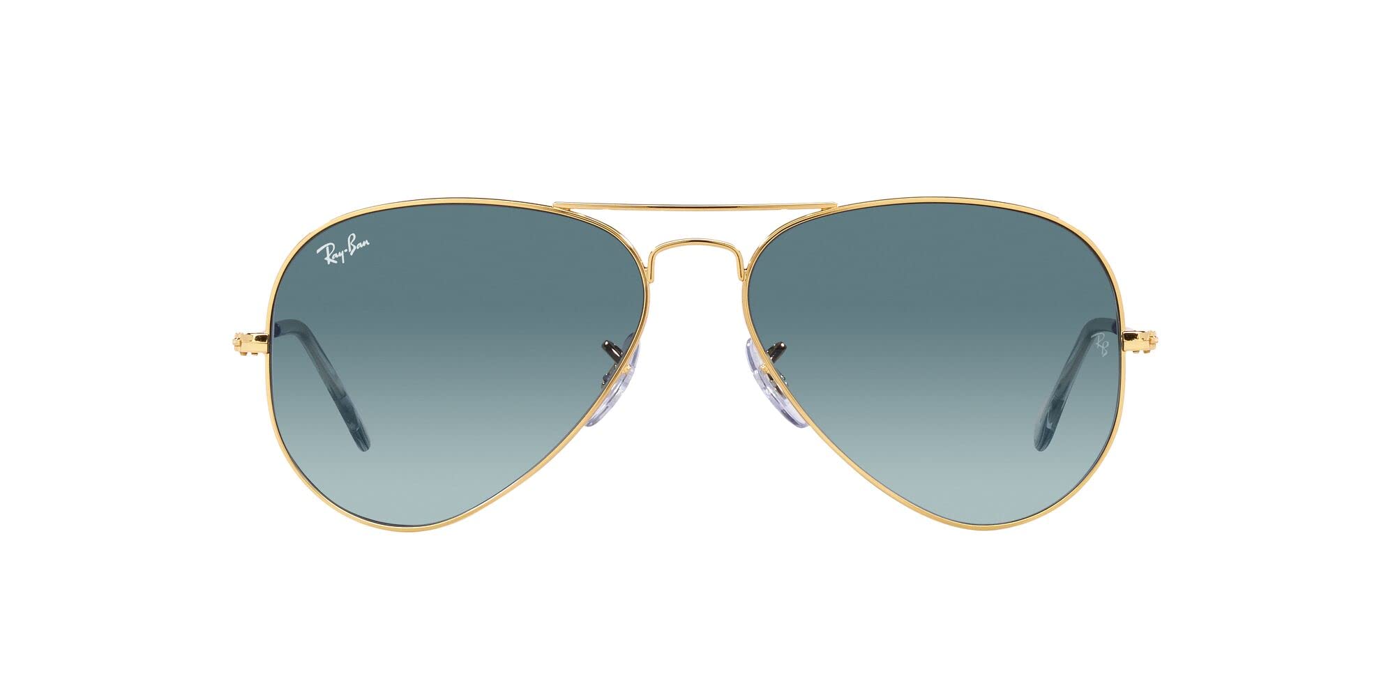 

Солнцезащитные очки RB3025 AVIATOR LARGE METAL ЗОЛОТОЙ ГРАДИЕНТНО-СЕРЫЙ Линза 55 [Ray-Ban] Оправа/СИНИЙ