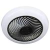 Ceiling Fan Light 6 Gear Wind Stepless Dimmable Quiet Modern Flush Mount Ceiling Fan with Light and