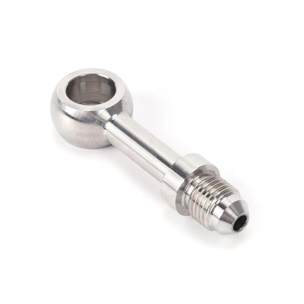 AN3 Motorcycle Brake Line Stainless Steel Braided Hose Banjo Fitting Soft Tube Connection Brake Cable Oil Hose Racing Part