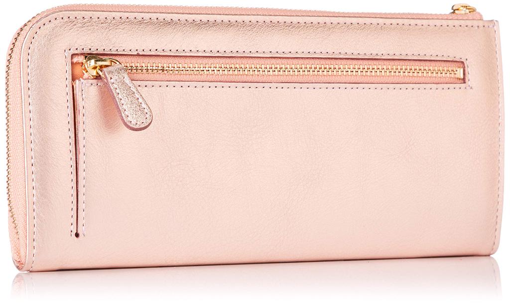 ARUKAN Arcan Feena Large Zipper Wallet, Size 44, Pink, 1312-638