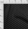 oneOone Cotton Flex Black Fabric Minimal Kettle Craft Projects Decor Fabric Printed By The Yard 40 Inch