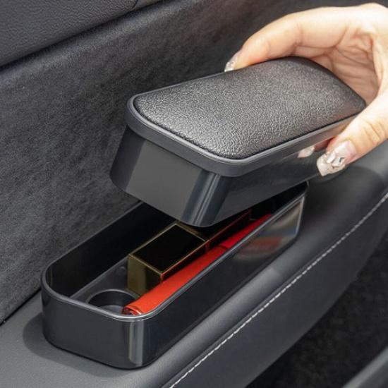 Universal Car Door Armrest Storage Box Holder Interior Armrest Cover Accessories