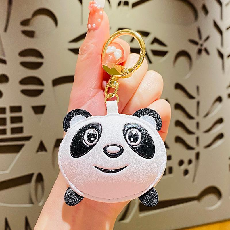 

Leather Attractive Dog Keychain Cartoon Animal Design For Couples Friends And Kids Panda