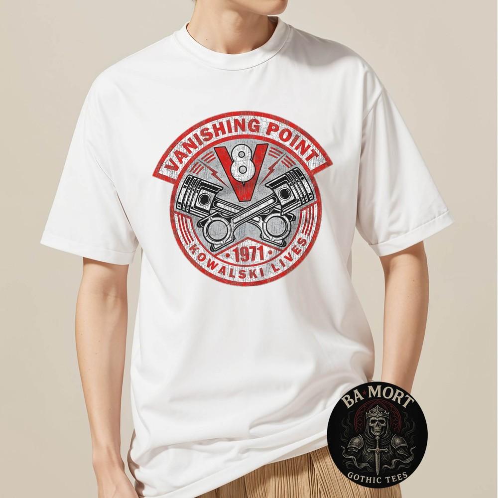 Vanishing Point Distressed Logo TShirt Unisex T-Shirt S